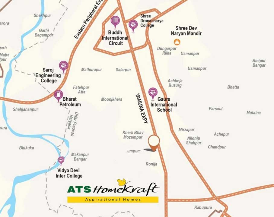 ATS Plots Yamuna Expressway